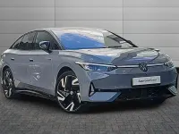 New VW ID.7 GTX 246 kW (335 HP) 2026 Moonstone grey with black roof Hatchback