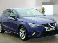 Used Seat Ibiza FR 115 HP (84 kW) 2020 Blue Hatchback