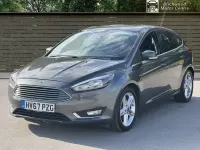 Used Ford Focus Titanium 125 HP (91 kW) 2017 Grey Hatchback