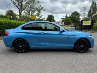 Used BMW 218 Sport Line 2018 Blue Coupe