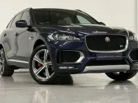 Used Jaguar F-Pace S 300 HP (220 kW) 2017 Blue SUV