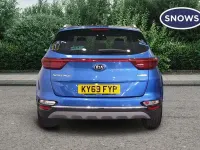 Used Kia Sportage 136 HP (100 kW) 2019 Blue SUV