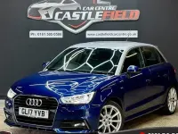 Begagnad Audi A1 Sportback S-Line 125 HK (91 kW) 2017 Blå Halvkombi