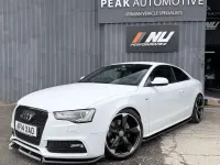 Used Audi A5 Black Edition 245 HP (180 kW) 2014 White Coupe