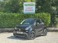 Used Smart ForTwo Coupé Pure 71 HP (52 kW) 2018 Black Coupe