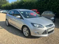 Used Ford Focus Titanium 125 HP (91 kW) 2014 Silver Hatchback