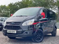 Used Ford Transit Custom Trend 170 HP (125 kW) 2018 Black Van