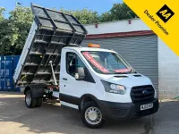 Used Ford Transit S 130 HP (95 kW) 2022 White Cabriolet