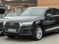 Used Audi Q7 S-Line 218 HP (160 kW) 2017 Blue SUV