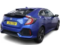 Used Honda Civic SR 129 HP (94 kW) 2018 Blue Hatchback