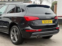 Usado Audi Q5 S-line plus 177 HP (130 kW) 2014 Preto SUV