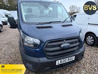 Used Ford Transit Premium 130 HP (95 kW) 2020 Blue Cabriolet