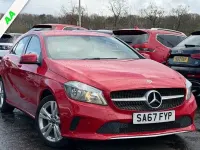 Used Mercedes A180 Executive 109 HP (80 kW) 2017 Red Hatchback