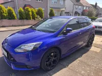 Begagnad Ford Focus ST 2014 Blå Halvkombi