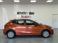 Usado Seat Ibiza SE Technology 75 HP (55 kW) 2018 Laranja Citadino