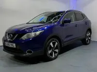 Used Nissan Qashqai N-TEC 110 HP (80 kW) 2015 Blue SUV