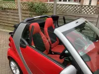 Used Smart ForTwo Cabrio Passion 71 HP (52 kW) 2013 Red Cabriolet