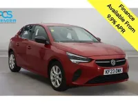 Used Vauxhall Corsa Design Edition 2023 Crimson red (metallic paint) Hatchback