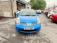 Begagnad Nissan Note Acenta 2007 Blå Halvkombi