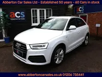 Used Audi Q3 S-Line 184 HP (135 kW) 2016 White SUV