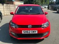 Used VW Polo Match 85 HP (62 kW) 2012 Red Hatchback