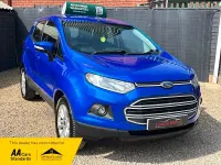 Used Ford Ecosport Zetec 95 HP (69 kW) 2017 Blue SUV