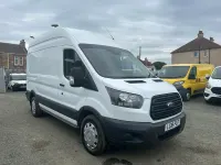 Used Ford Transit 130 HP (95 kW) 2018 White Van
