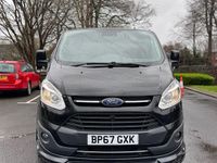 Used Ford Transit Custom Limited 130 HP (95 kW) 2018 Black Van