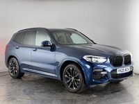 Used BMW X3 M Sport 190 HP (139 kW) 2020 Blue SUV
