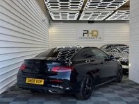 Used Mercedes C300 AMG line 258 HP (189 kW) 2018 Black Coupe