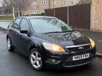 Used Ford Focus Zetec 2009 Black Hatchback