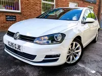 Used VW Golf VII GT 2015 White Hatchback