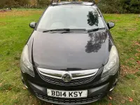 Used Vauxhall Corsa Sportive 95 HP (69 kW) 2014 Black Hatchback