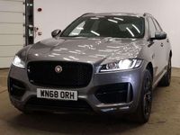 Begagnad Jaguar F-Pace R-Sport 2018 Grå SUV