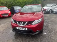 Used Nissan Qashqai Acenta 110 HP (80 kW) 2016 Red SUV