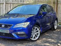 Used Seat Leon FR 184 HP (135 kW) 2017 Blue Hatchback