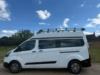 Used Ford Transit Custom 130 HP (95 kW) 2018 White Estate