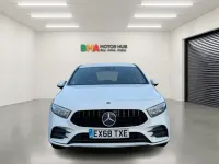 Used Mercedes A180 AMG line 2018 White Hatchback