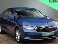 Used Skoda Superb SE Technology 150 HP (110 kW) 2025 Cobalt blue metallic Hatchback