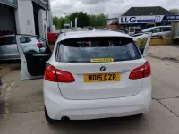 Used BMW 216 Active Tourer Performance 116 HP (85 kW) 2015 White MPV