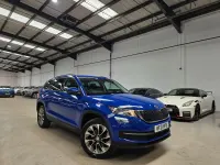 Used Skoda Kodiaq SE Drive 150 HP (110 kW) 2021 Blue SUV