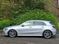 Used Mercedes A180 AMG Line Premium 116 HP (85 kW) 2019 Silver Hatchback