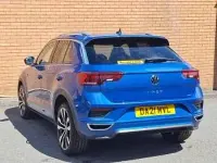 Used VW T-Roc R-line 2021 Blue SUV