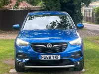 Used Vauxhall Grandland X S 130 HP (95 kW) 2018 Blue SUV