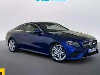 Used Mercedes E220 AMG line 194 HP (142 kW) 2020 Blue Coupe