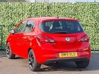Used Vauxhall Corsa 90 HP (66 kW) 2019 Red Hatchback