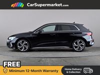 Used Audi A3 S-Line 2022 Black Sedan