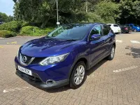 Used Nissan Qashqai Acenta Premium 2014 Blue SUV