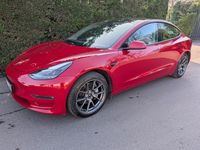 Used Tesla Model 3 Long Range AWD 366 kW (498 HP) 2021 Red Sedan
