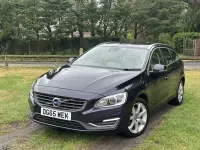 Used Volvo V60 SE Lux 190 HP (139 kW) 2015 Blue Estate